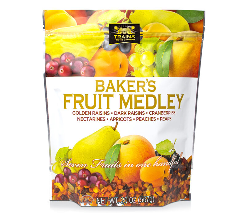 Traina Home Grown Bakers Fruit Medley 20oz