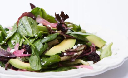 Cherry and Goat Cheese Salad