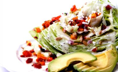 Wedge Salad with Dried Fruit