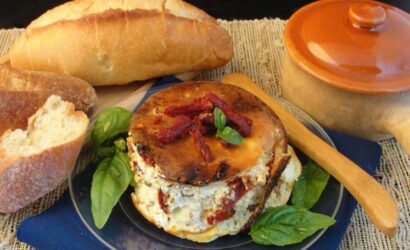 Baked Ricotta With Sun Dried Tomatoes