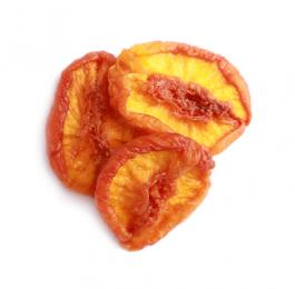 California Sun Dried Nectarines with vibrant orange-yellow hue, offered in 2 lb and 5 lb increments, perfect for snacking, baking, and adding to salads.