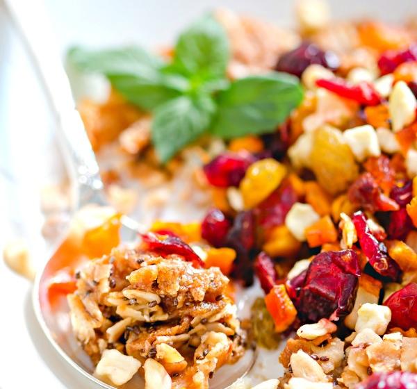 Energy Bites, Granola and Trail Mix Ideas Using Dried Fruit