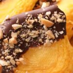 Chocolate-Dipped Sun Dried Pears with Cashews