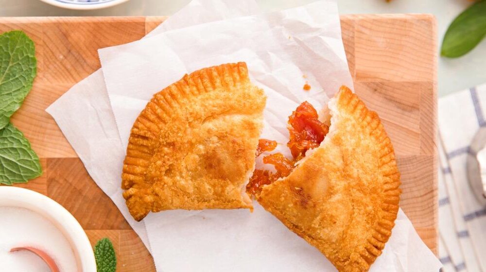 Fried Sun Dried Peach Pie Recipe