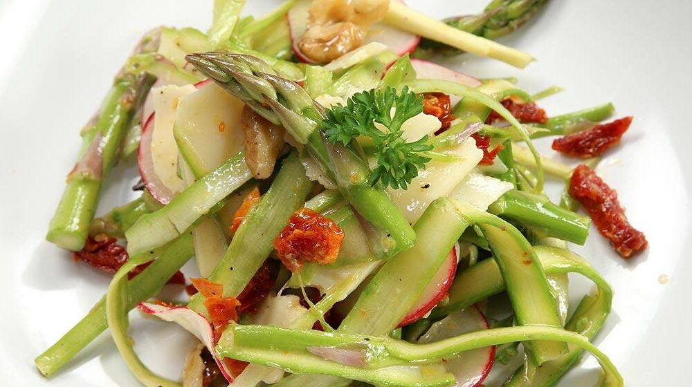 Asparagus Salad with California Sun Dried Tomatoes