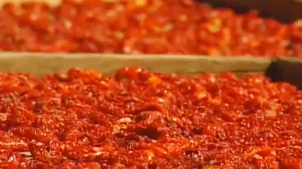 Food Network - How Sun Dried Tomatoes are Made